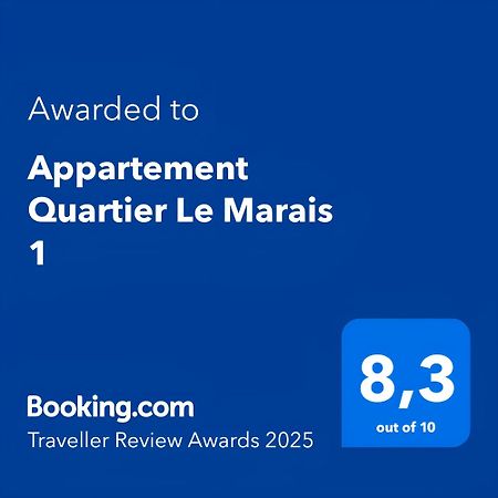 Appartement Quartier Le Marais 1 Free Netflix Париж Екстериор снимка